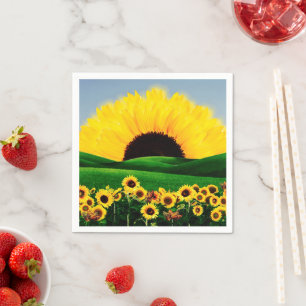 SUNFLOWER HILL NAPKIN