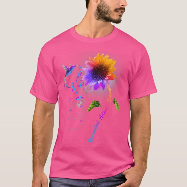 Sunflower Hummingbird T-Shirt (Front)