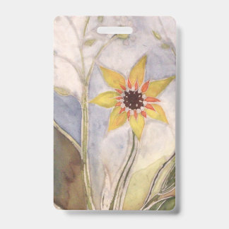 Sunflower ID Badge