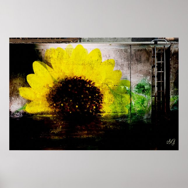 Sunflower Image Print (Front)