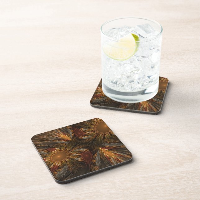Sunflower Impressions Coaster (Right Side)