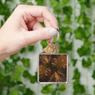 Sunflower Impressions Key Ring