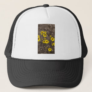 Sunflower in the Rocky Mountain Trucker Hat