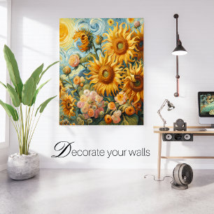 Sunflower Inspirations Canvas Print