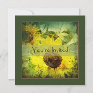 Sunflower Invitation - Make it Yours