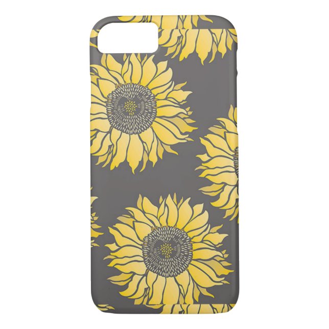 Sunflower Iphone 7 Phone Case (Back)
