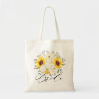 Sunflower Ivory Peony Floral Eucalyptus Wedding   