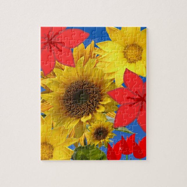 Sunflower Jigsaw Puzzle (Vertical)
