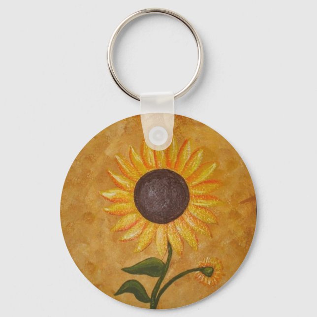 Sunflower Key Ring (Front)