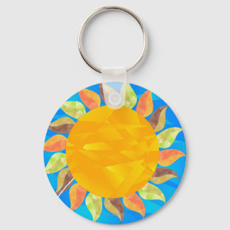 Sunflower Key Ring
