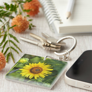Sunflower Key Ring