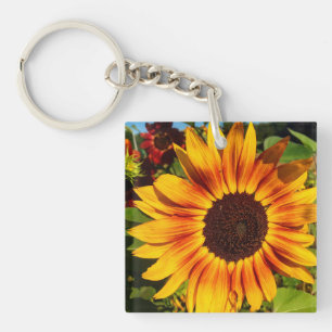 Sunflower Key Ring