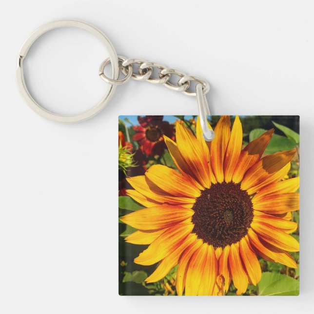 Sunflower Key Ring (Front)