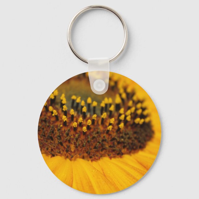 Sunflower Key Ring (Back)