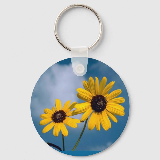 Sunflower Key Ring (Front)