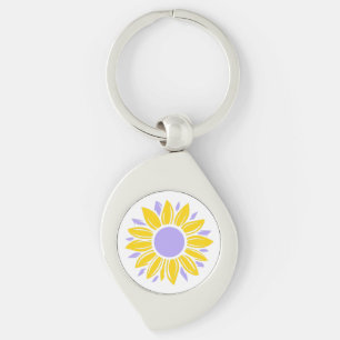 Sunflower Key Ring