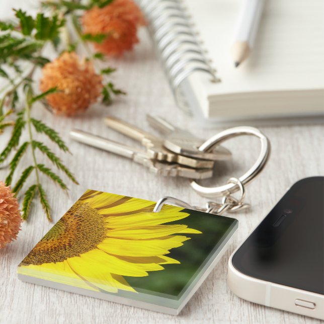 Sunflower Keychain (Front Right)