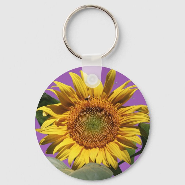 Sunflower Keychain (Front)