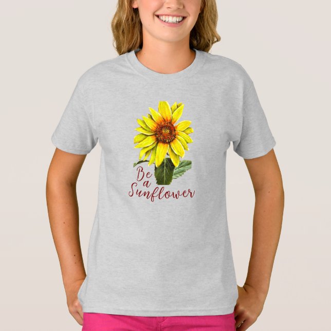 Sunflower Kids T-Shirt (Front)