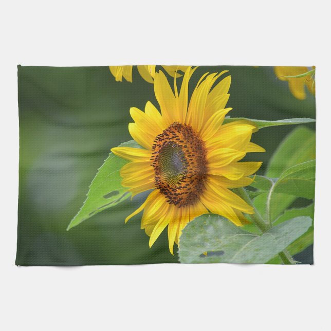 Sunflower Kitchen Towel (Horizontal)