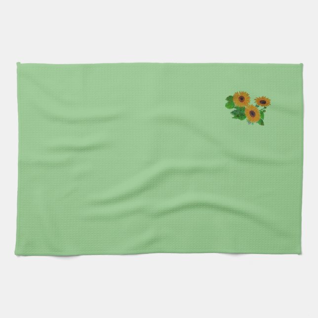 sunflower Kitchen Towels (Horizontal)