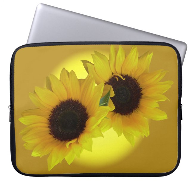 Sunflower  Laptop Case Sunflower Laptop Sleeve (Front)