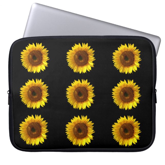 Sunflower Laptop Sleeve (Front)