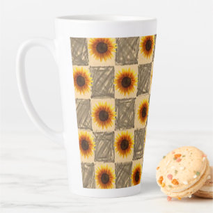 Sunflower Latte Mug