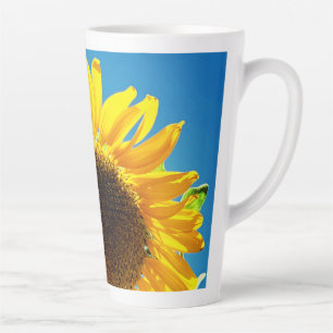 Sunflower  latte mug