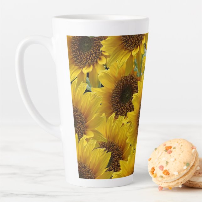 Sunflower Latte Mug (In Situ)