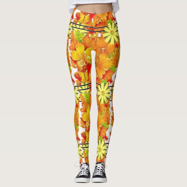 Sunflower Leggings (Front)