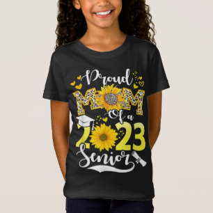 Sunflower Leopard - Proud Mum of a Class of 2023 2 T-Shirt