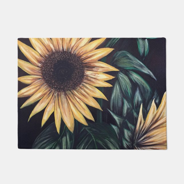 Sunflower Life Doormat (Front)