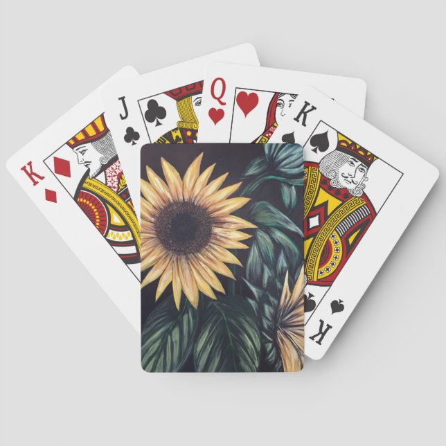 Sunflower Life Playing Cards (Back)
