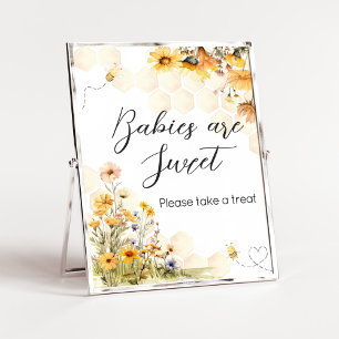 Sunflower Little Honey Babies are Sweet Poster
