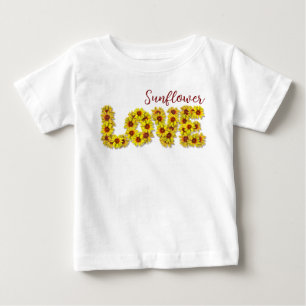 Sunflower Love Baby Top