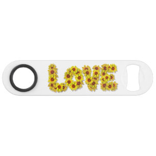 Sunflower Love Bottle Opener
