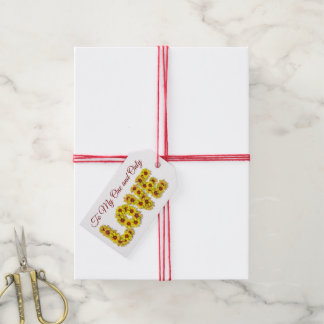 Sunflower Love Gift Tag