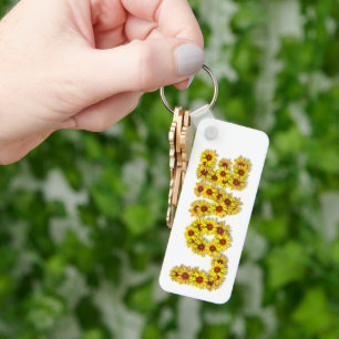 Sunflower Love Keychain