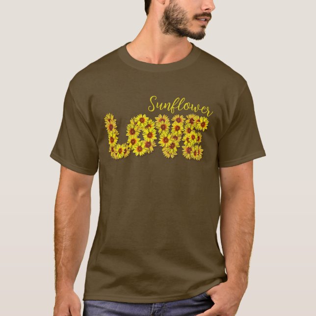 Sunflower Love T-Shirt (Front)