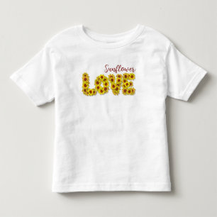 Sunflower Love Toddler Top
