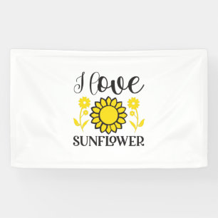 Sunflower Lover   I Love Sunflower Banner