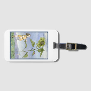 Sunflower Luggage Tag