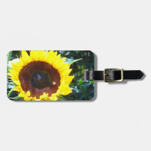 Sunflower Luggage Tag