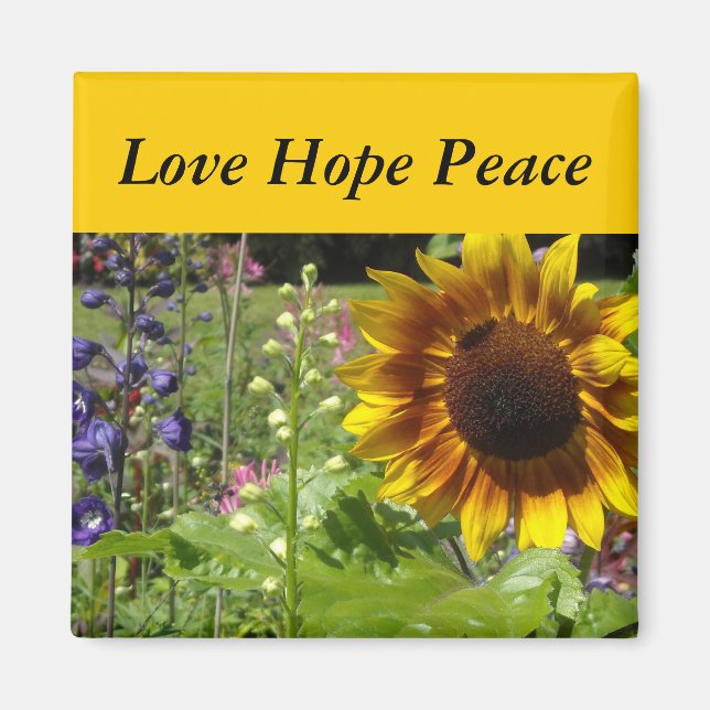 Sunflower Magnet (Front)