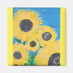 Sunflower Magnet