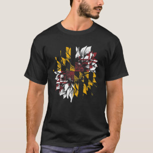 Sunflower Maryland Flag 1 T-Shirt