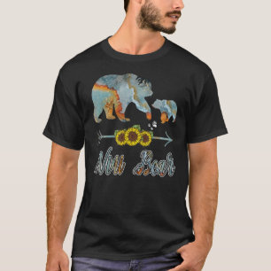 Sunflower Matching Family Outfits Nini Bear Mother T-Shirt