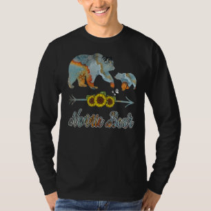 Sunflower Matching Family Outfits Nonnie Bear Moth T-Shirt
