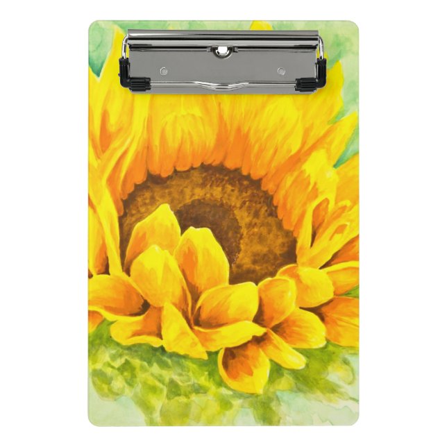 Sunflower Mini Clipboard (Front)